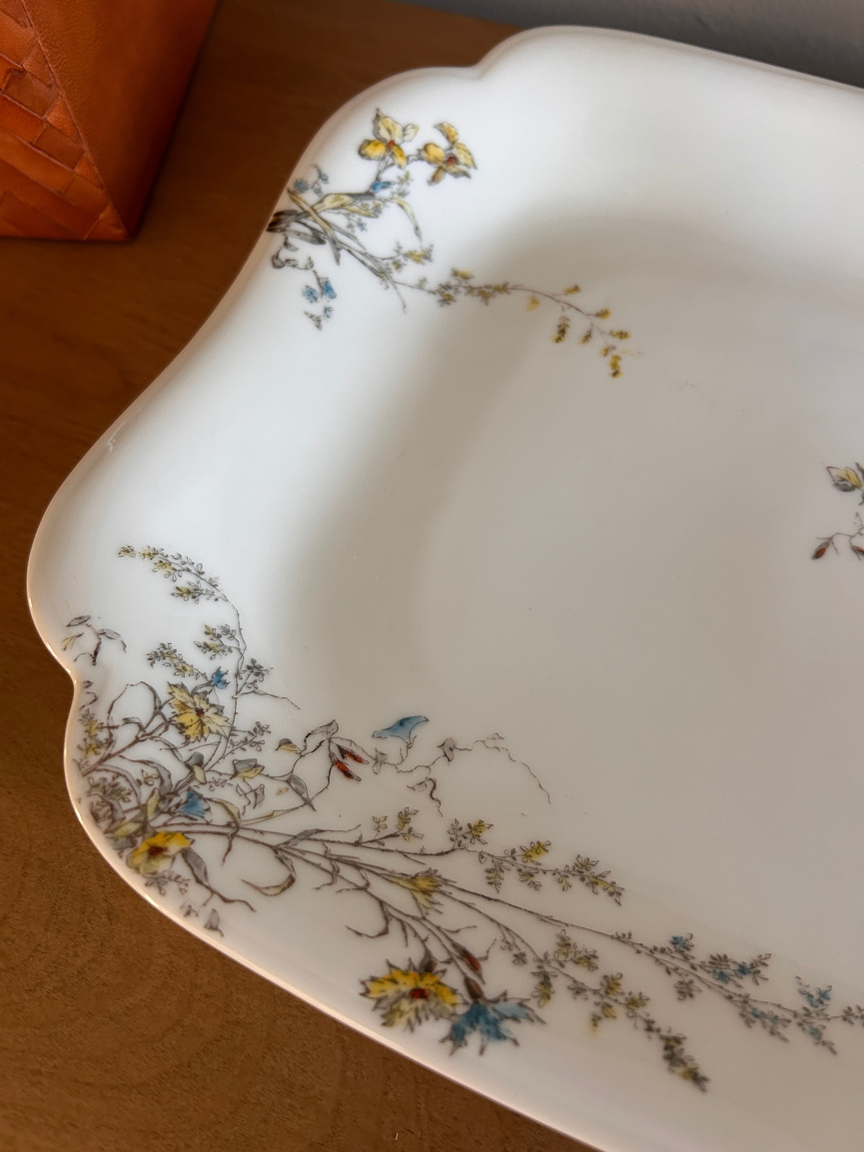 Antique Haviland & Co. Limoges France Porcelain Tray