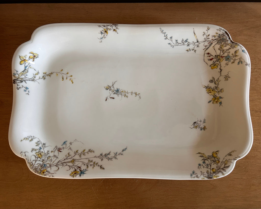 Antique Haviland & Co. Limoges France Porcelain Tray