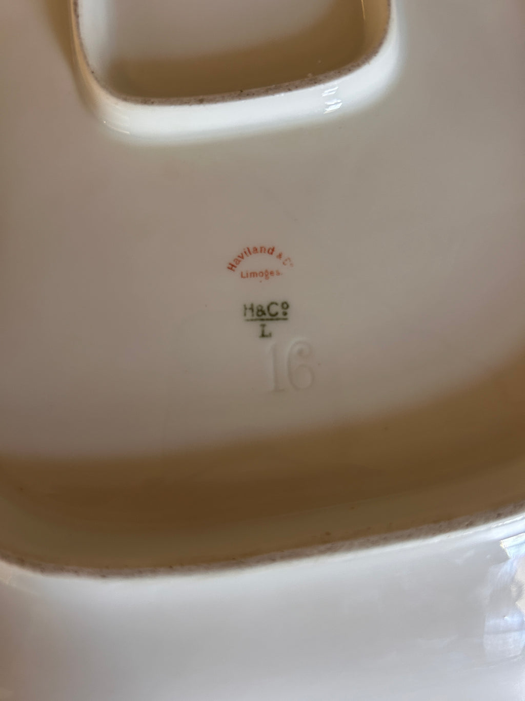 Antique Haviland & Co. Limoges France Porcelain Tray