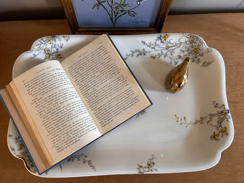 Antique Haviland & Co. Limoges France Porcelain Tray