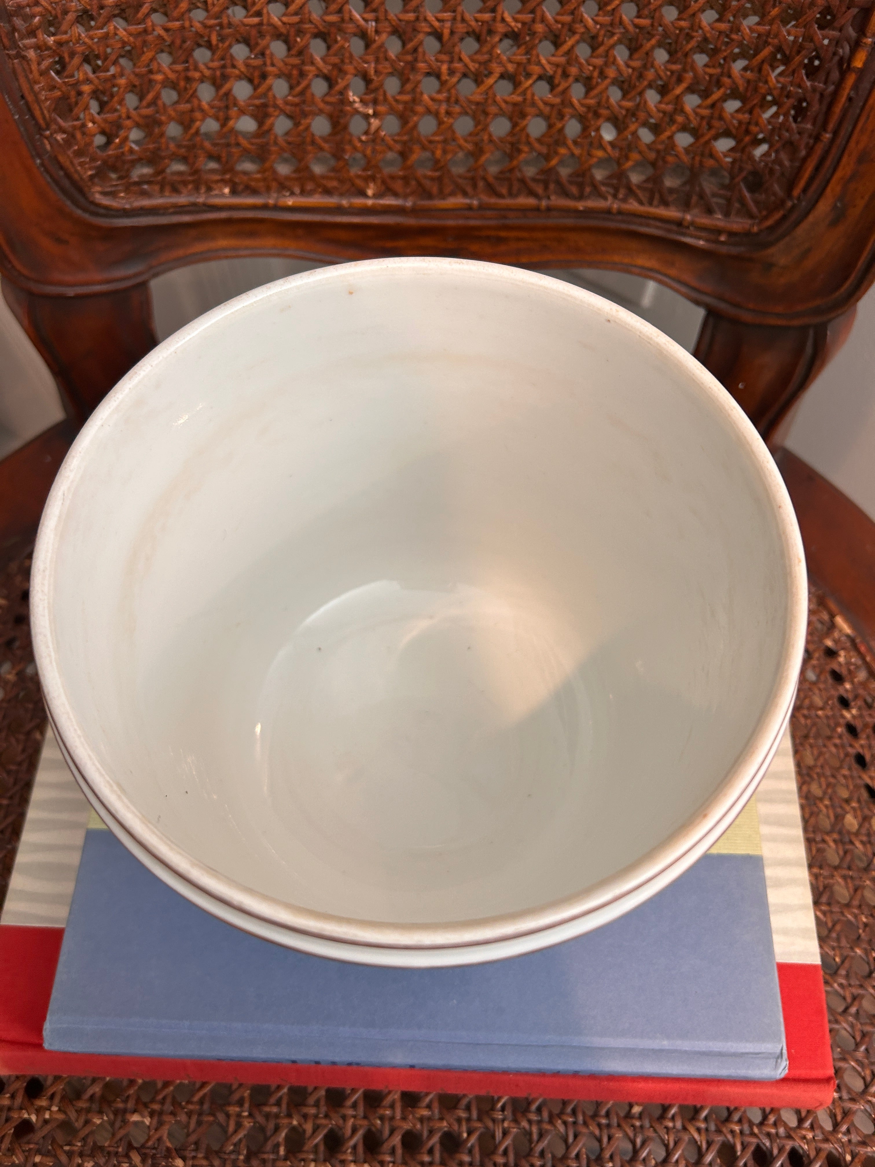 Vintage Chelsea Bird Porcelain Planter