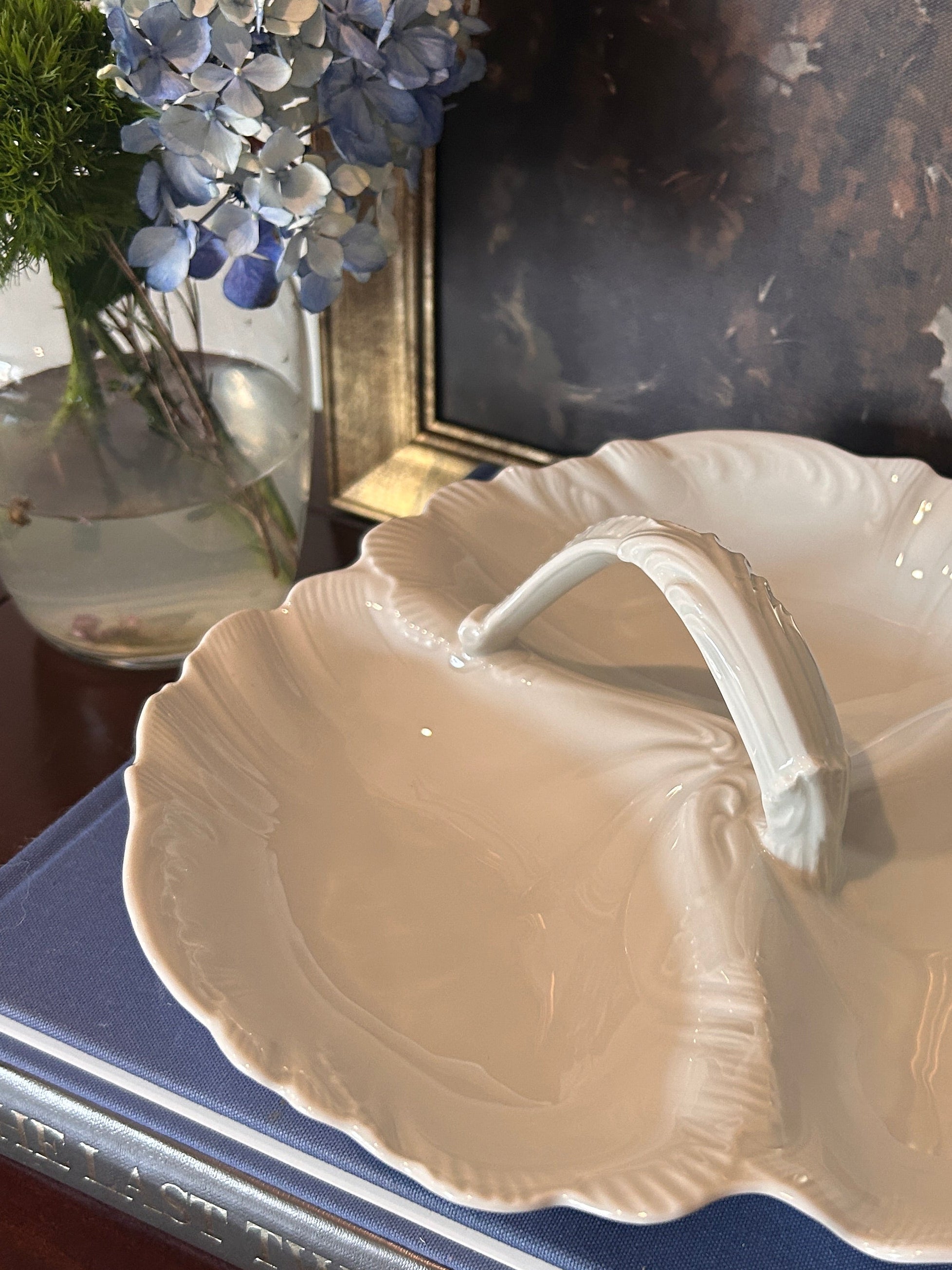 Vintage Limoges Porcelain Divided Serving Relish Tray