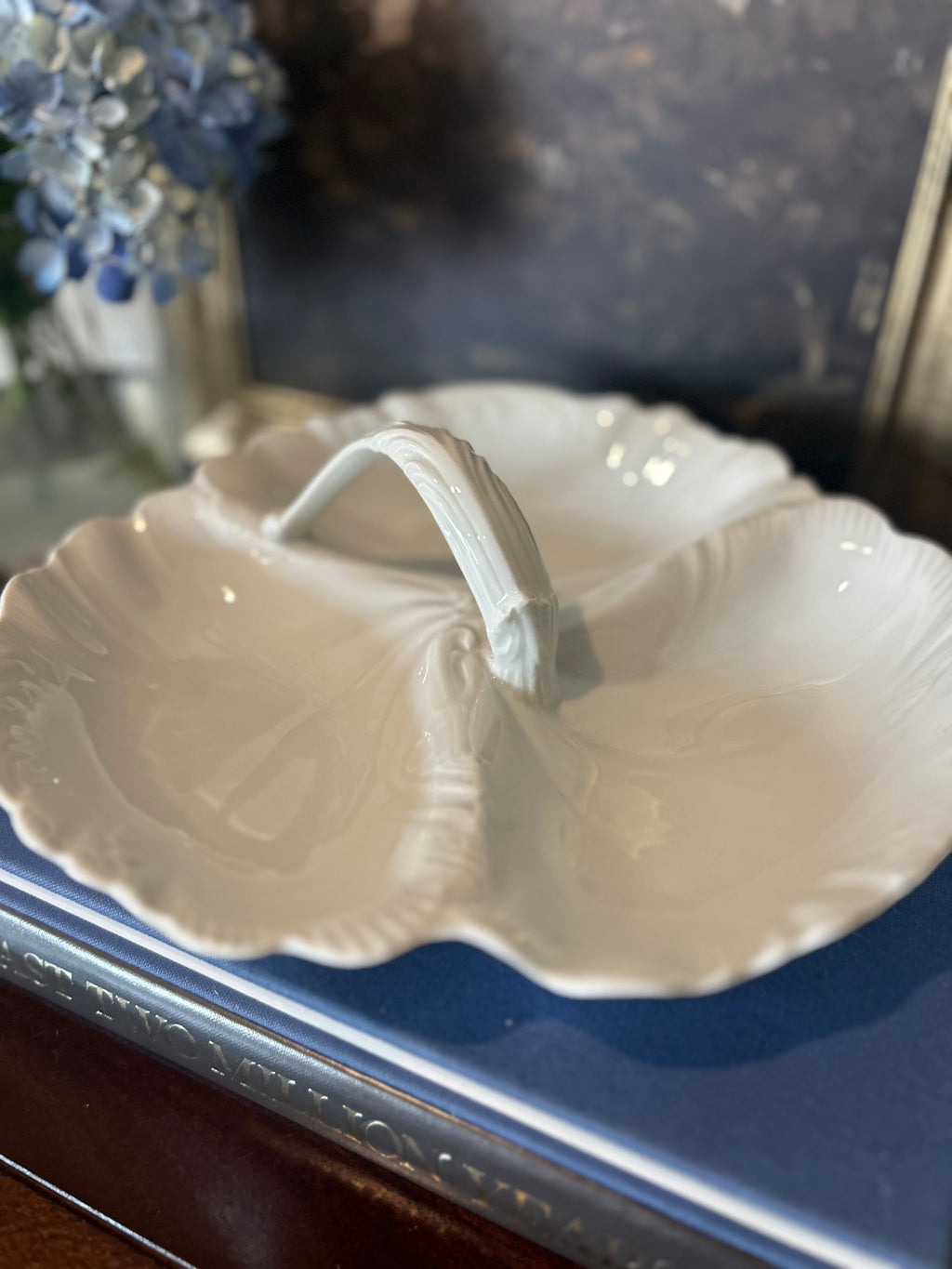 Vintage Limoges Porcelain Divided Serving Relish Tray