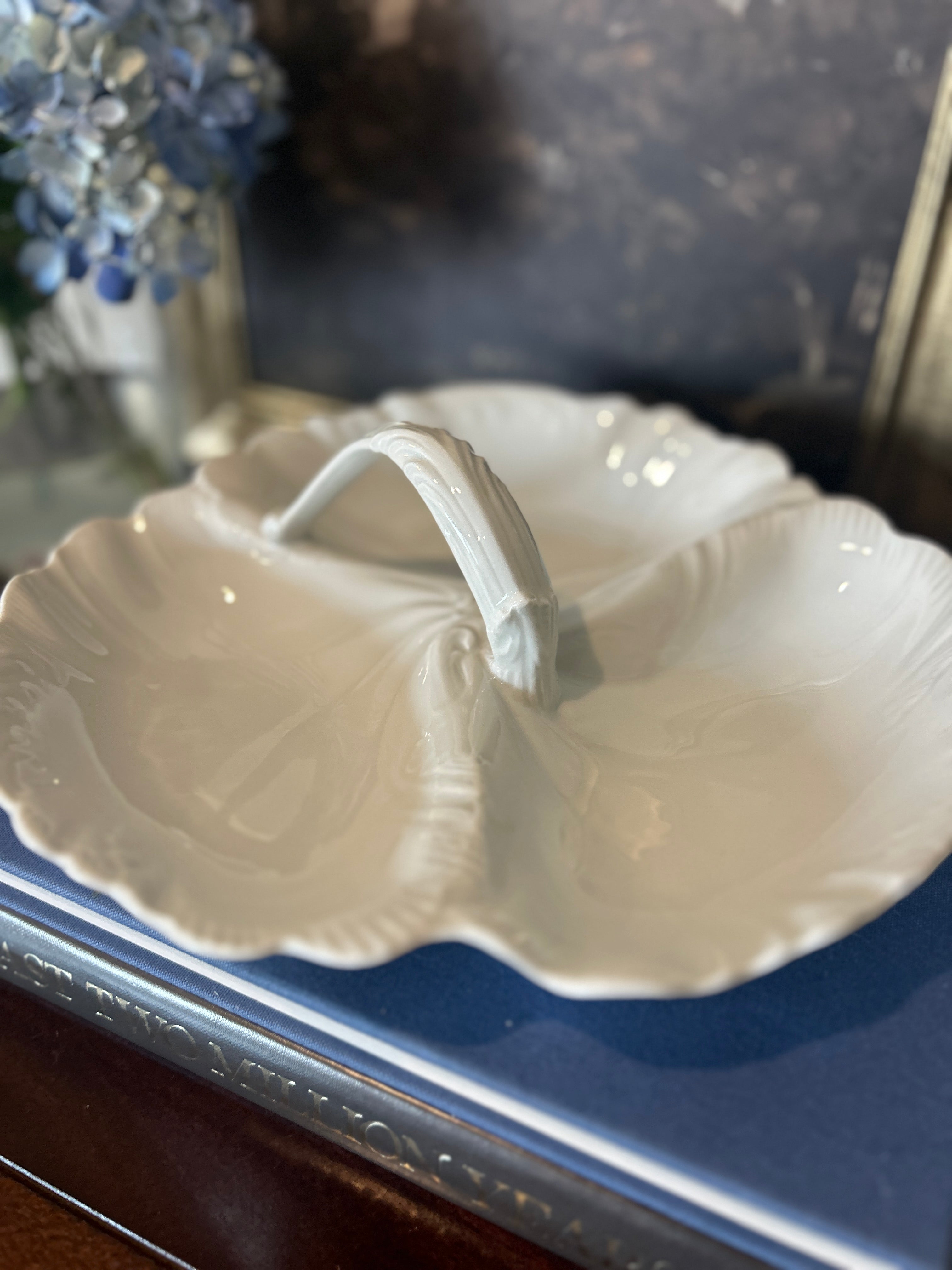 Vintage Limoges Porcelain Divided Serving Relish Tray