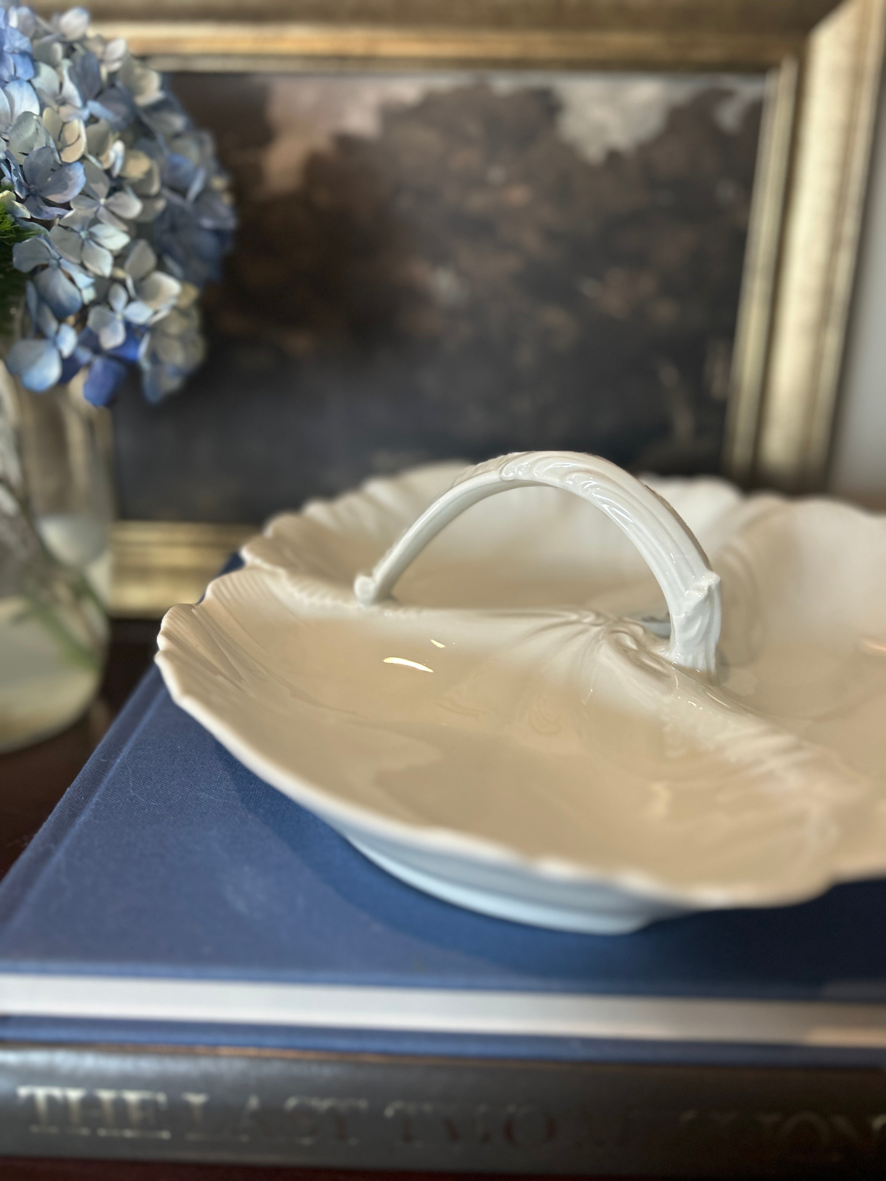 Vintage Limoges Porcelain Divided Serving Relish Tray