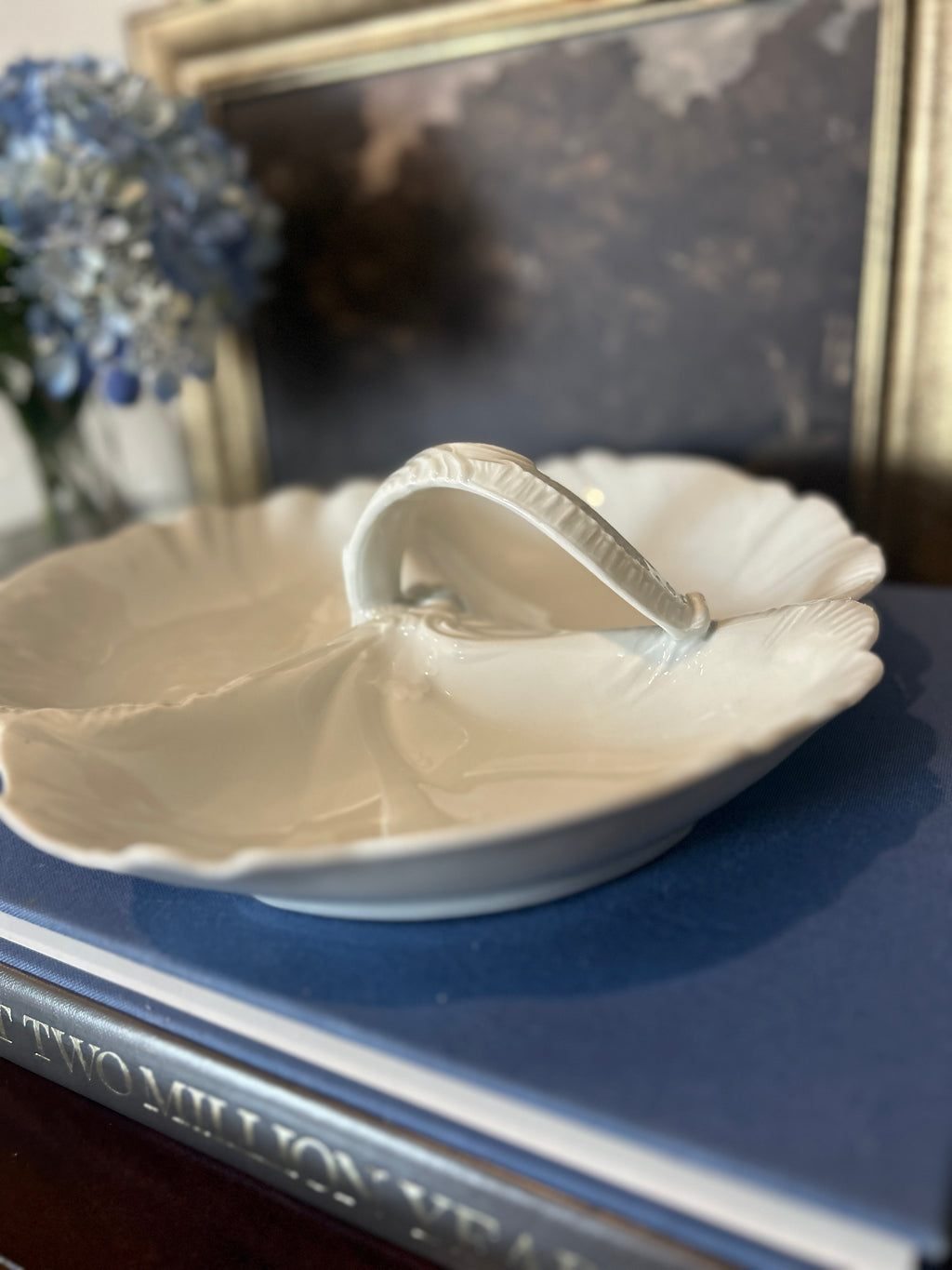 Vintage Limoges Porcelain Divided Serving Relish Tray
