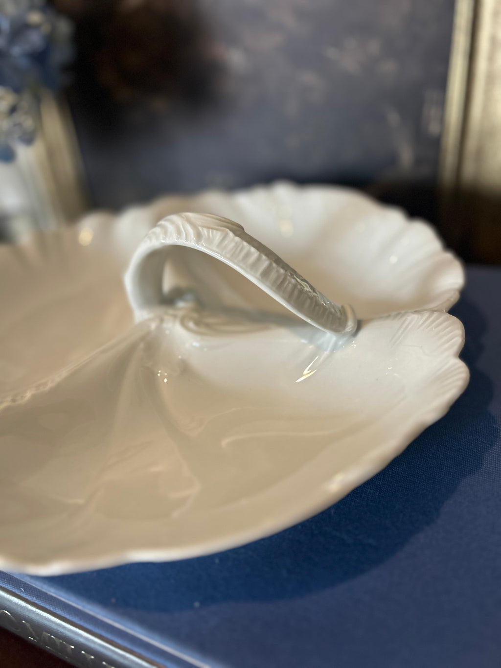 Vintage Limoges Porcelain Divided Serving Relish Tray