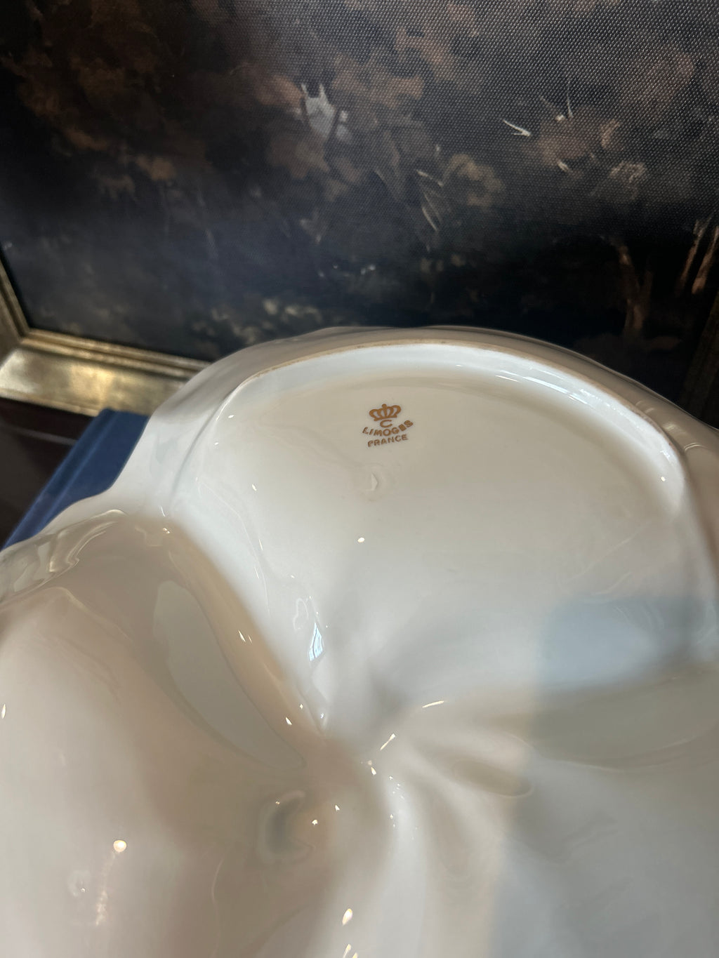 Vintage Limoges Porcelain Divided Serving Relish Tray